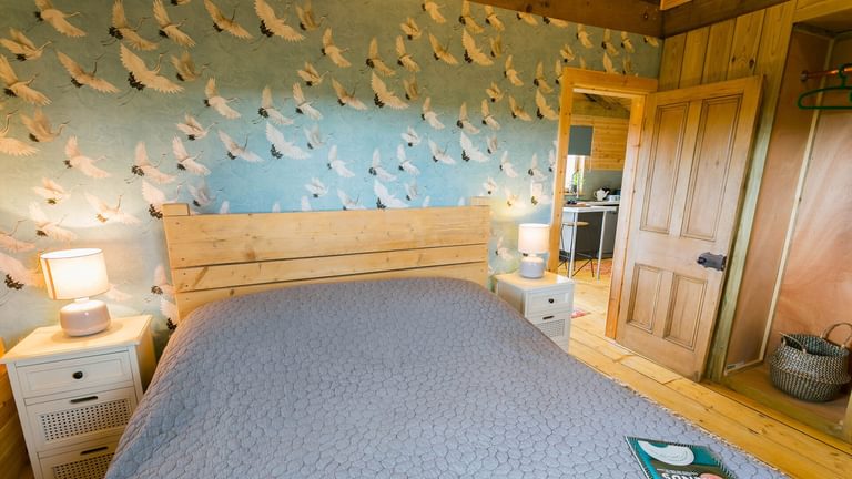 Peacock Cabin Bodorgan Anglesey bedroom 4 1920x1080