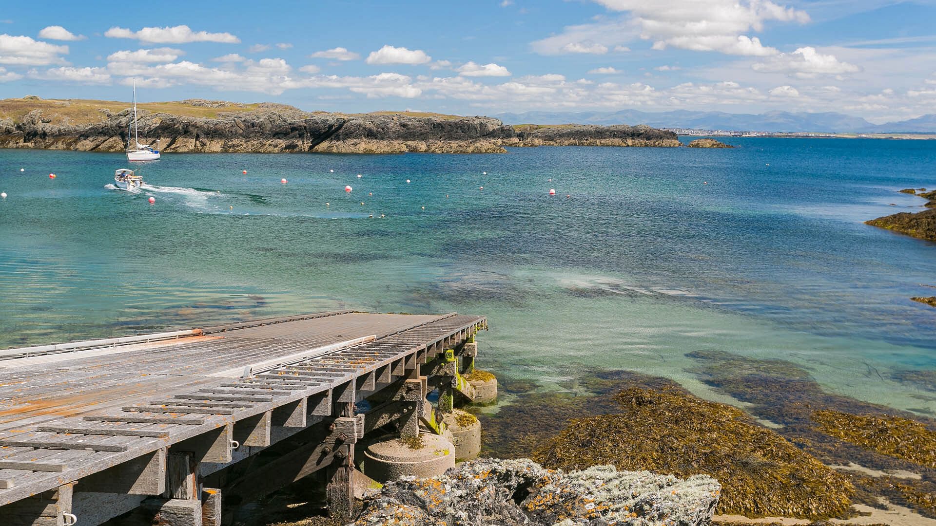 Pen Y Graig Rhoscolyn Anglesey jetty 1920x1080