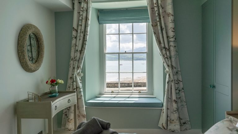 Pilot House Beaumaris Anglesey bedroom sea view 1920x1080