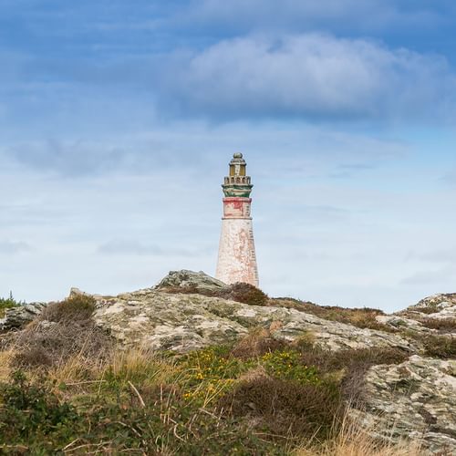 Plas Esgob Rhoscolyn Anglesey garden lighthouse 1920x1080