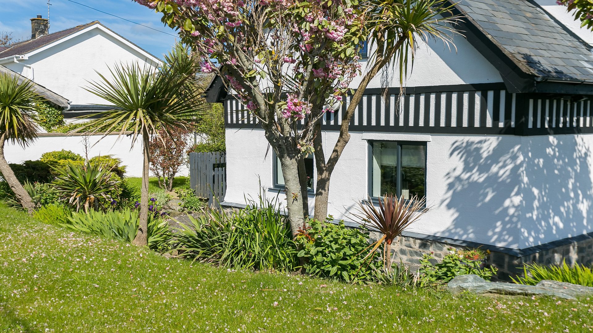 The Old Abbey Ravenspoint Road Trearddur Bay LL65 2 YU side garden too 1920x1080