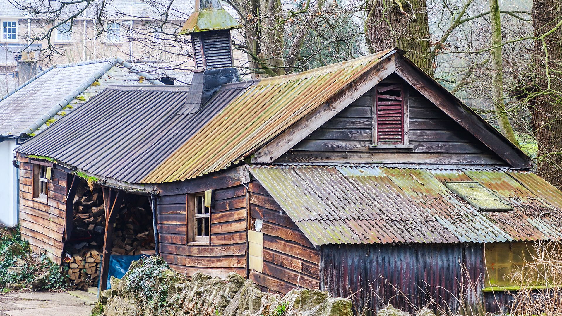 The Old Piggery Denbigh Denbighshire old woodstore 1920x1080