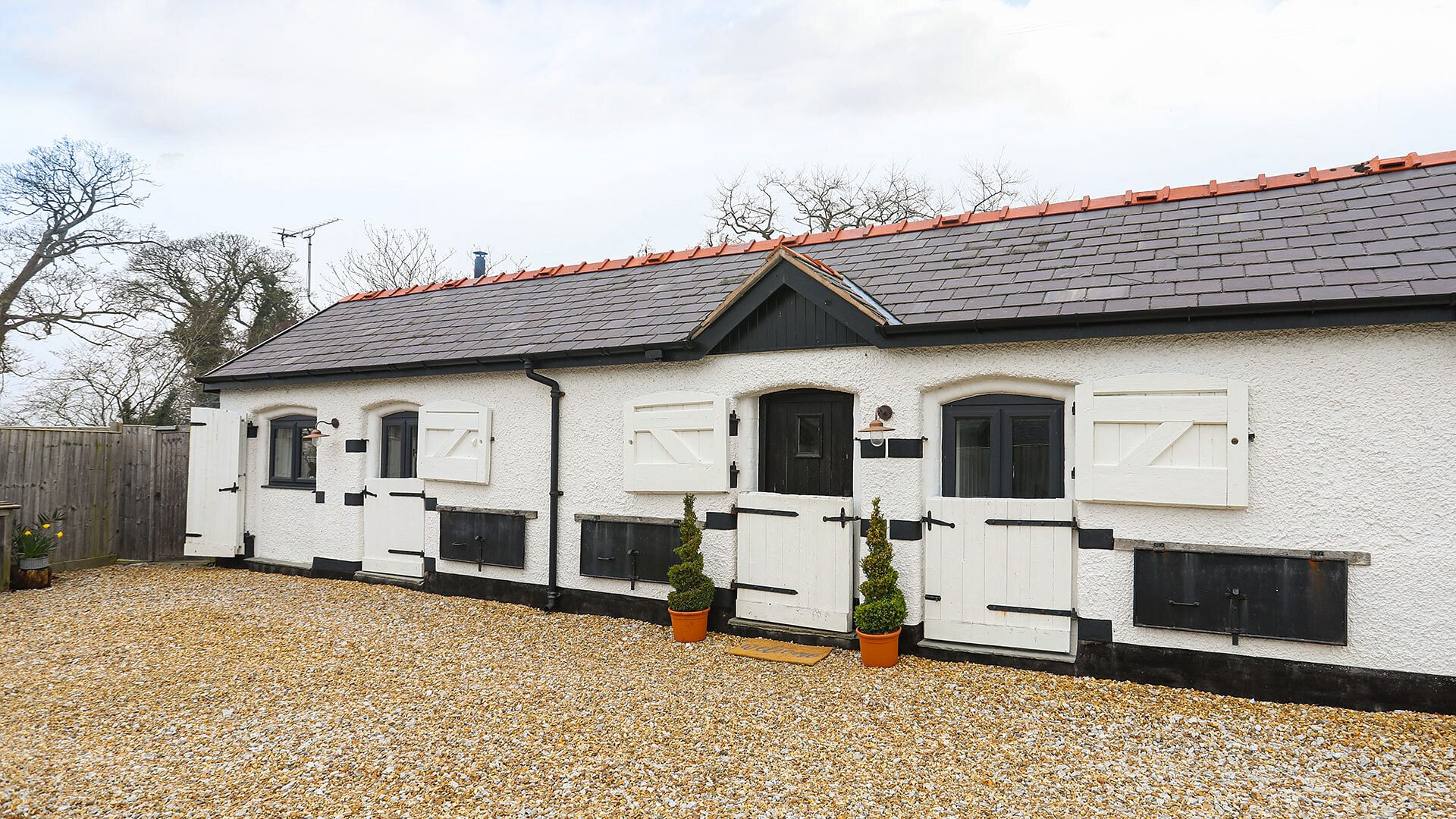 The Old Piggery Denbigh Denbighshire exterior view 1920x1080