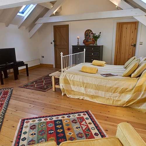 The Stable Loft Llanfaethlu Anglesey open plan living area 4 1920x1080
