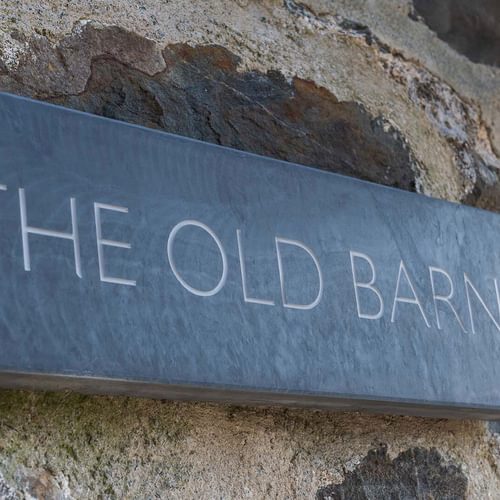 The Old Barn Eglwysbach Conwy house sign 1920x1080