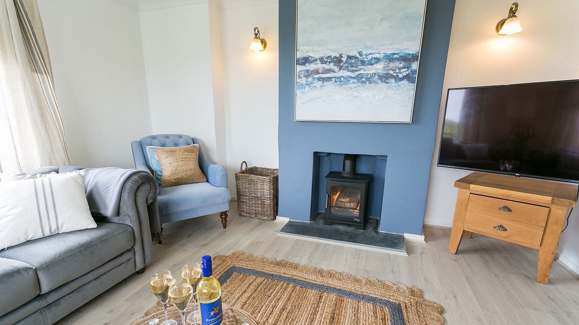 Tideaway Trearddur Bay Anglesey living room 2 1920x1080