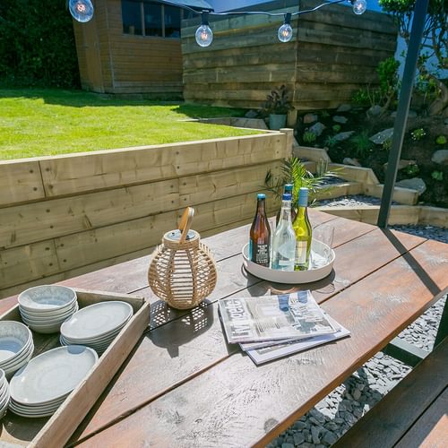 Treforris Rhosneigr Anglesey back garden table 1920x1080