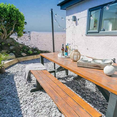 Treforris Rhosneigr Anglesey back garden table 3 1920x1080