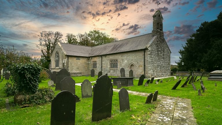 Ty Cadwgan Llangadwaladr Bodorgan Anglesey LL625 LA church 19201090