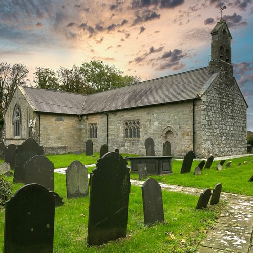 Ty Cadwgan Llangadwaladr Bodorgan Anglesey LL625 LA church 19201090