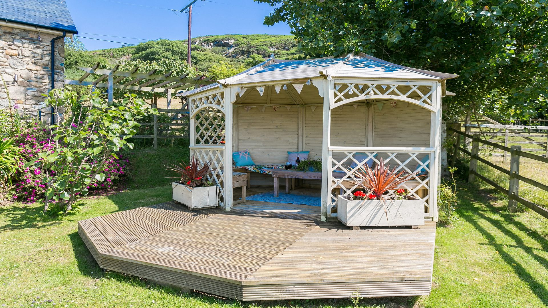 Ty Gan Y Mor Nefyn Pwllheli Gwynedd Nefyn Pwllheli LL53 6 LN gazebo too 1920x1080