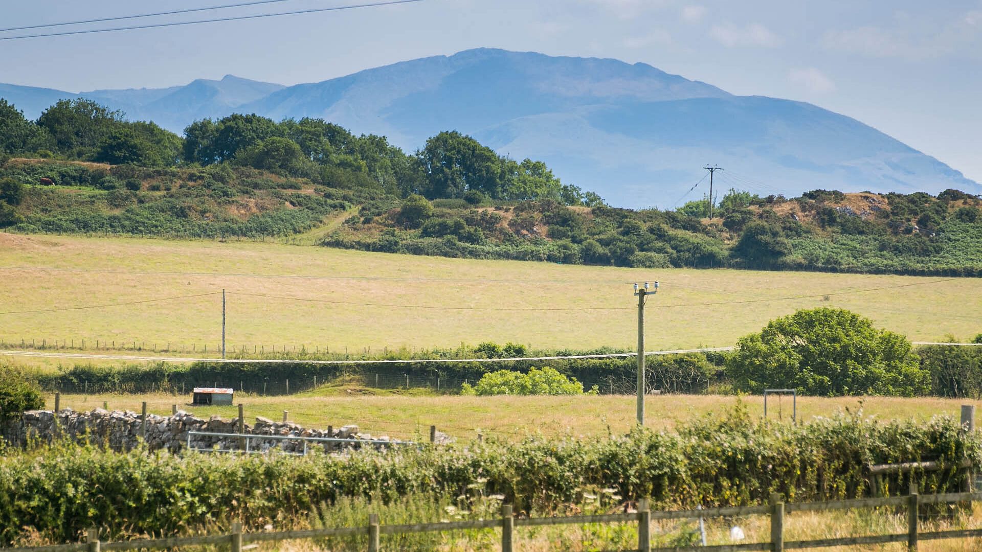 Ty Gwair Pentraeth Anglesey mountain view 1920x1080