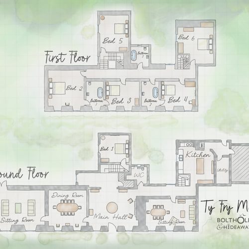 Ty Fry Manor Anglesey floor Plan 1920x1080