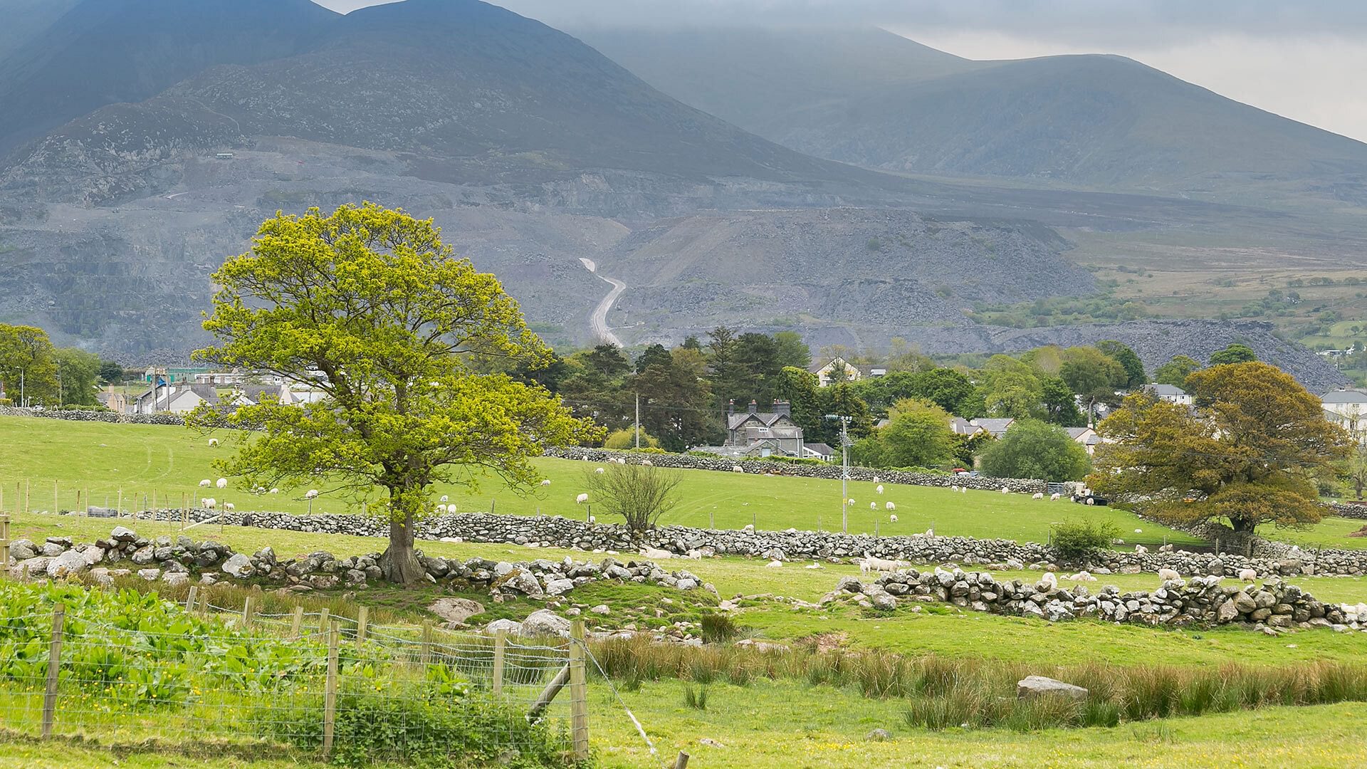 Tyan Y Bryn Bach Llanllechid Snowdonia mountain view 1920x1080