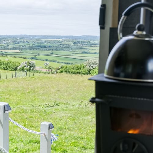 Ynys Hideout Lligwy Anglesey wood burning stove 1920x1080