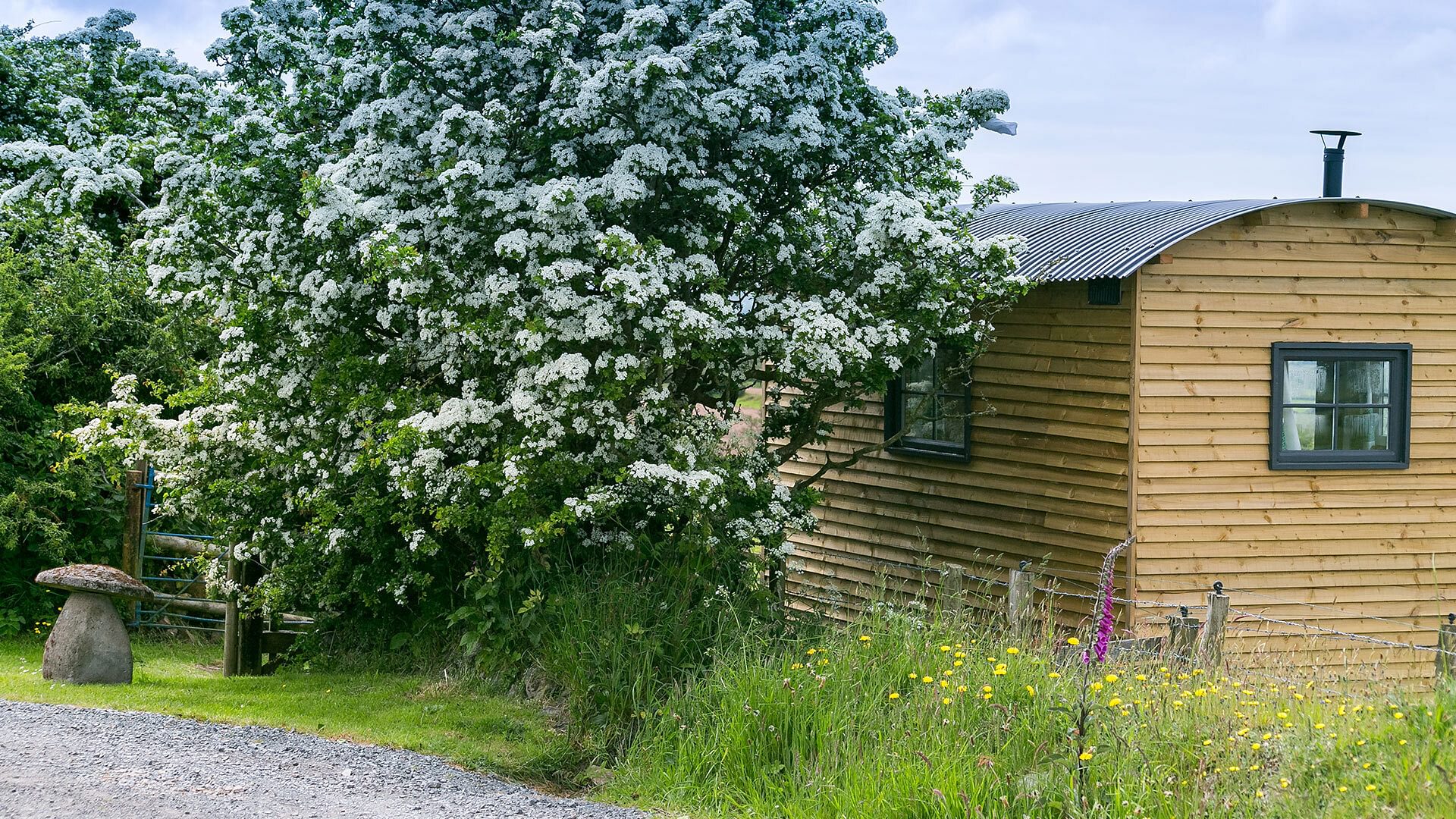 Ynys Hideout Lligwy Anglesey shepherds hut 1920x1080